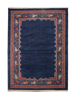 فرش ماشینی طرح شیر کد 600108