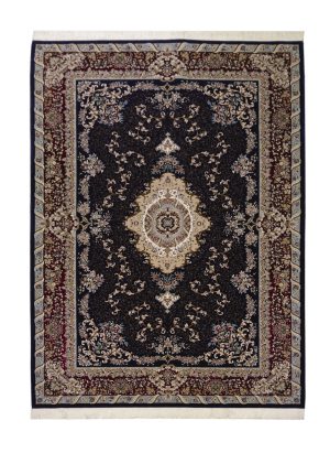 فرش دستی ماشینی ابریشم کد 06