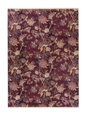 فرش دستی ماشینی ابریشم کد M17