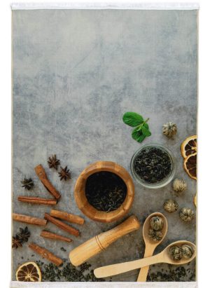 فرش ماشینی مدرن طرح آشپزخانه کد 100467