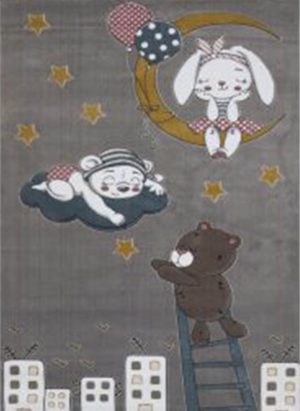 فرش ماشینی کودک طرح کارتونی کد 612