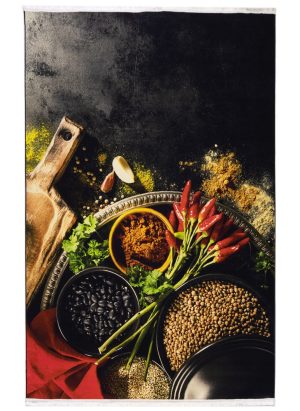 فرش ماشینی مدرن طرح آشپزخانه کد 100464