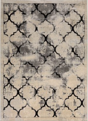 فرش ماشینی مدرن طرح فانتزی کد 06