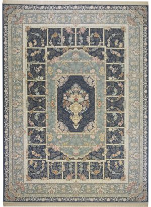 فرش ماشینی کلاسیک طرح ناز آفرین