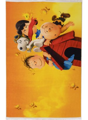 فرش ماشینی کودک طرح کارتونی کد 100233