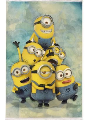 فرش ماشینی کودک طرح کارتونی کد 100244