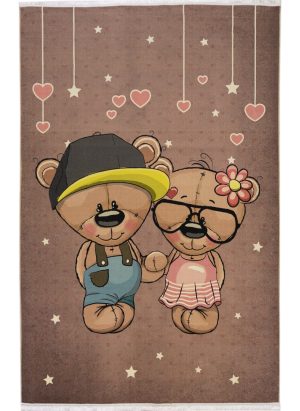 فرش ماشینی کودک طرح کارتونی کد 100270