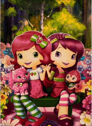 فرش ماشینی کودک طرح کارتونی کد 1087