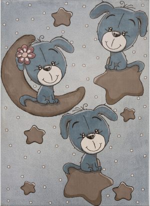 فرش ماشینی کودک طرح کارتونی کد 5019