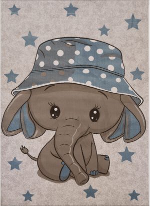 فرش ماشینی کودک طرح کارتونی کد 5030