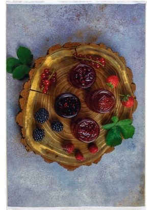 فرش ماشینی مدرن طرح آشپزخانه کد 100499