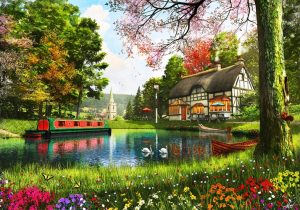 تابلو فرش طرح منظره کد 60001