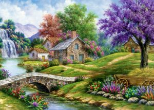 تابلو فرش طرح منظره کد 60001 (12)