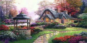 تابلو فرش طرح منظره کد 600018