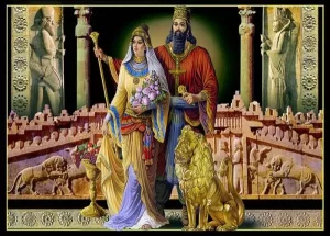 تابلو-فرش-طرح-منظره-کد-600060