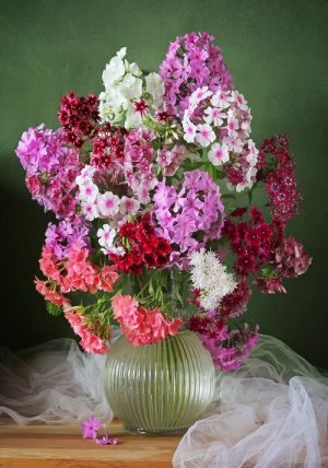 فرش ماشینی طرح گل کد 50007