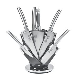 ست چاقو آشپزخانه ۹ پارچه ام جی اس مدل ۸۰۱۴