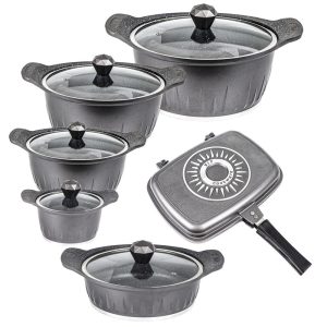 سرویس قابلمه 12 پارچه وی آی پی گرانیت