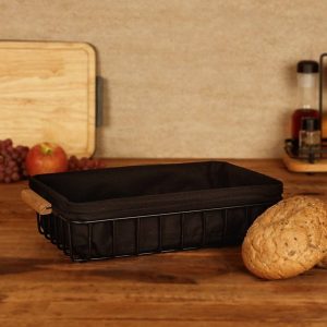 سبد فلزی پارچه ای بی وی کی مستطیل بزرگ 401301