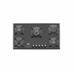 اجاق گاز ایلیا استیل شیشه ای 5 شعله G503D