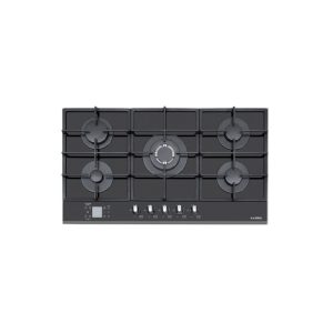 اجاق گاز ایلیا استیل شیشه ای 5 شعله G527RF