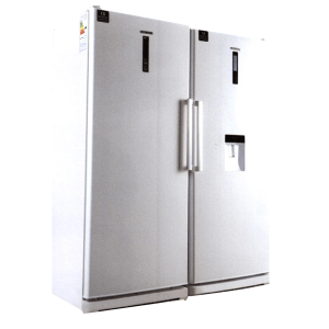 یخچال فریزر جنرال دو قلو مدل 190 سفید