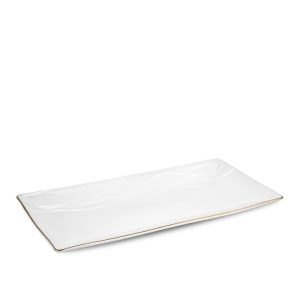 دیس لمون شیرینی خوری بزرگ یک خط طلا0097