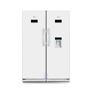 یخچال فریزر یخساران NR19-NF19i اتومات هایلایت برد عمودی سفید