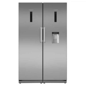 یخچال فریزر یخساران NR19-NF19i اتومات هایلایت برد عمودی سیلور