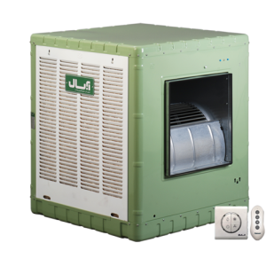 کولر آبی آبسال پشت بامی ۵۵۰۰ (مجهز به کلید الکترونیک و ریموت)