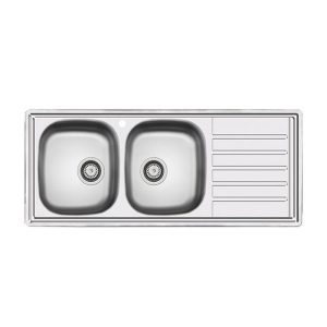 مجتمع هایپر مارکت لوازم خانگی زندیه 20 سینک ظرفشویی استیل کن مدل 8072 توکار