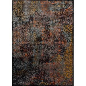 فرش ماشینی الگانت کد ۲۵۴۱ ذغالی