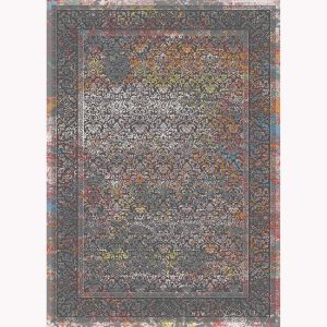 فرش ماشینی الگانت کد ۲۵۷۶ ذغالی