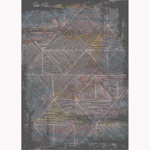 فرش ماشینی الگانت کد ۲۵۷۷ ذغالی