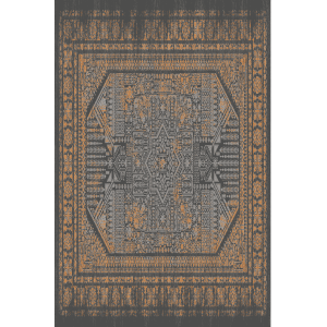 فرش ماشینی الگانت کد ۲۷۵۶ ذغالی